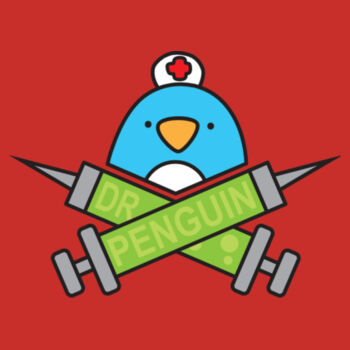 Dr Penguin - Inner Coloured Mug Design