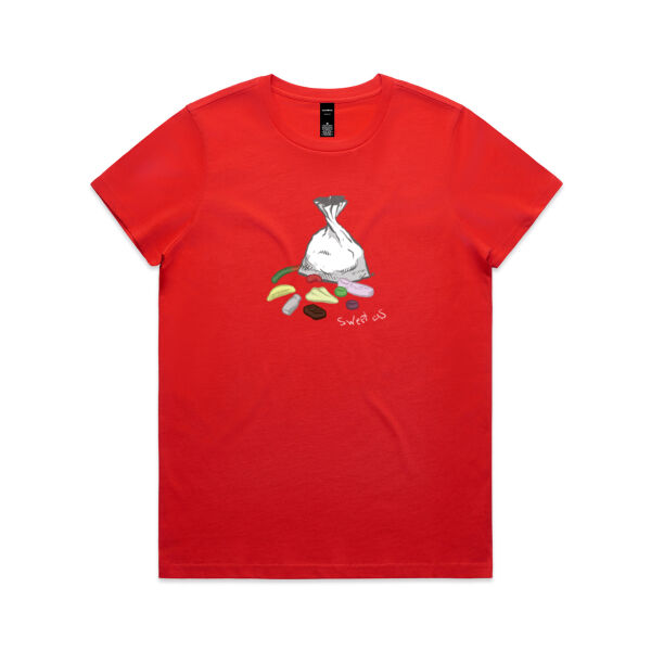 50c Mixture - AS Colour Womens Maple Tee Thumbnail